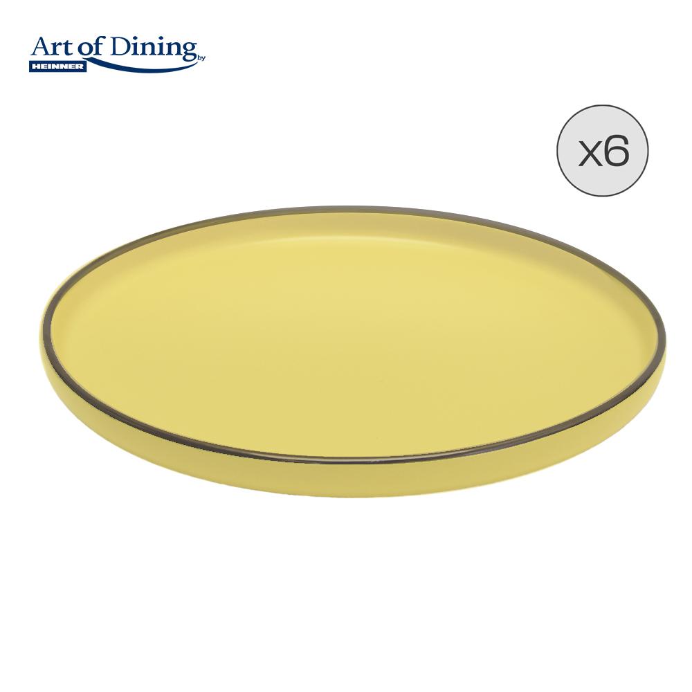 SET 6 FARFURII INTINSE CERAMICA 27 CM, MEDEEA, ART OF DINING